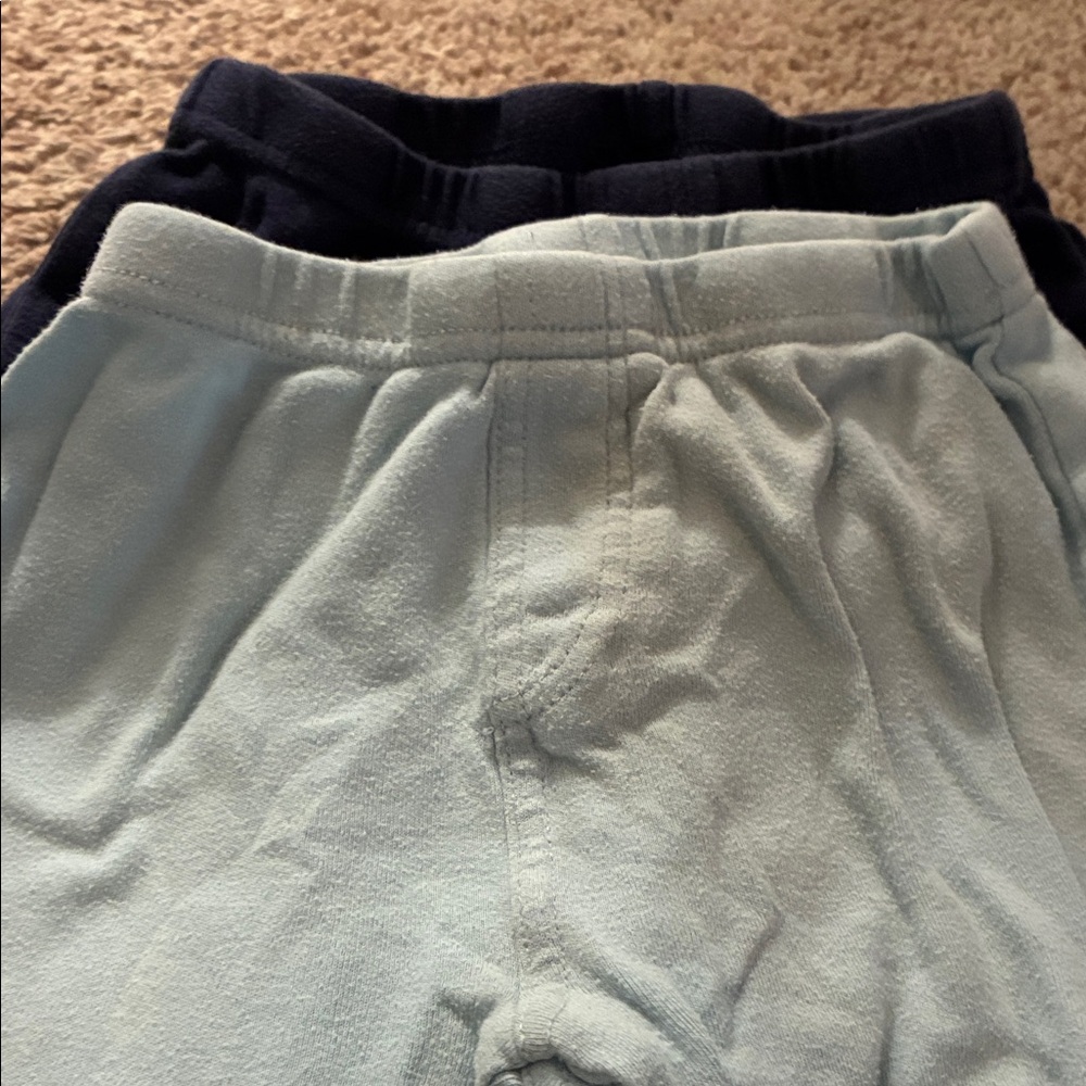 Set of 12 Luvable Friends Gray and Blue Kids Joggers - Picture 3 of 4